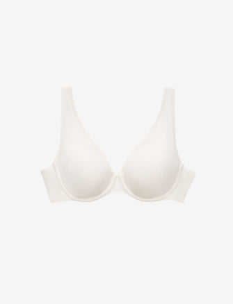 Organic Cloud Cotton Bra, Sea Salt - Thirdlove - Organic Cotton/Spandex