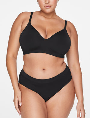 Form 360 Fit™ Wireless Bra - Black - Nylon/Spandex -Thirdlove