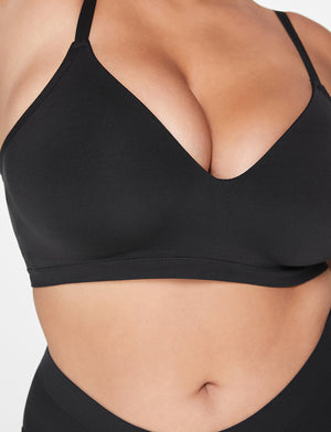 Form 360 Fit™ Wireless Bra - Black - Nylon/Spandex -Thirdlove