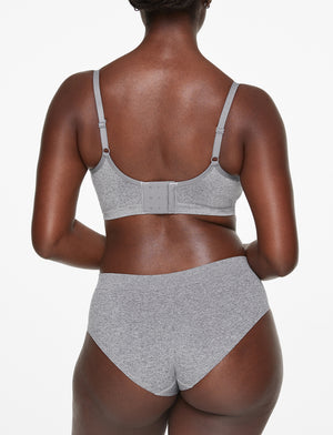 Form 360 Fit™ Wireless Bra - Heather Grey - Nylon/Spandex -Thirdlove