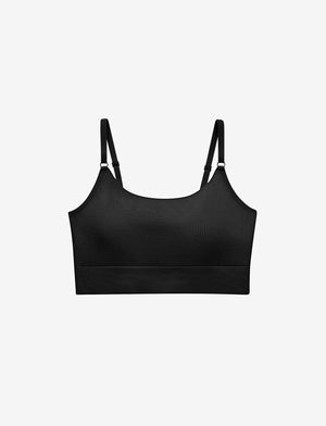 Form Seamless Adjustable Strap Wireless - Black - Nylon/Spandex -Thirdlove