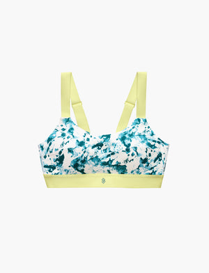 Kinetic Impact Sports Bra, Splash Print - Thirdlove - Nylon/Spandex/Powermesh