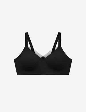 Sculpting Wireless Minimizer, Black - Thirdlove - Nylon/Spandex