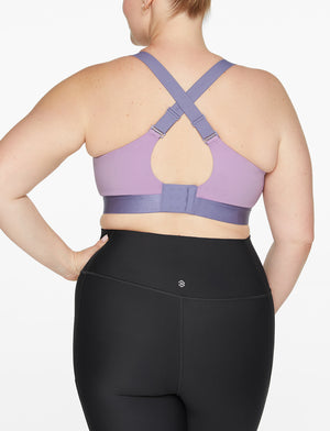 Kinetic Impact Sports Bra, Lilac Blush - Thirdlove - Nylon/Spandex/Powermesh,model5