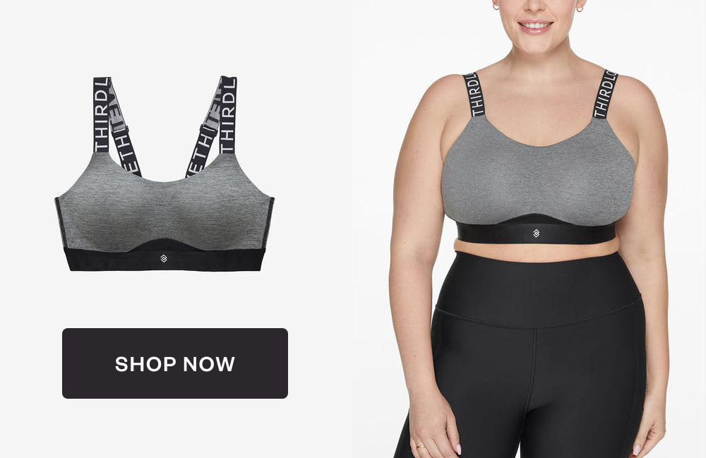 ThirdLove's Kinetic high impact sports bra.