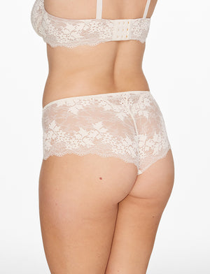 All Day Lace Cheeky - Sea Salt - 51% Recycled nylon/42% Nylon/7% Spandex - ThirdLove,model3