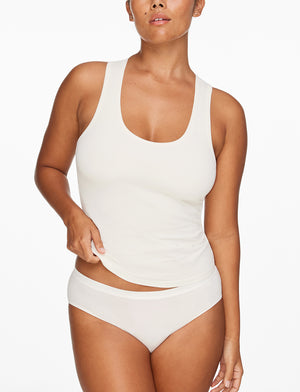 Organic Cloud Cotton Shelf Bra Tank