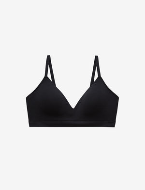 Form 360 Fit™ Wireless Bra - Black - Nylon/Spandex -Thirdlove